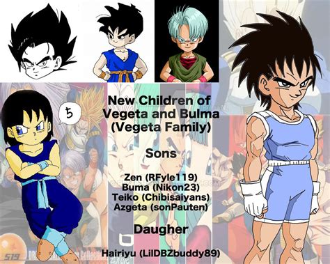 vegeta daughter|vegeta and bulma children.